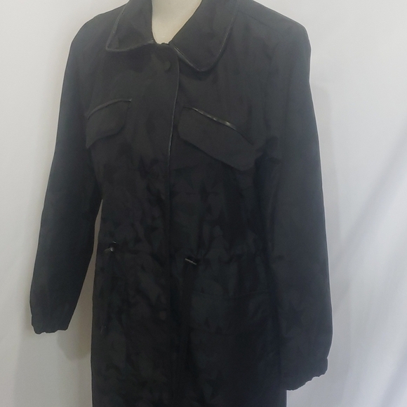 𝅺NWOT AVEC LES FILLES Star Camo Print Long Jacket - Picture 3 of 11